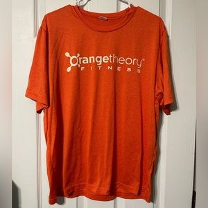 L Orangetheory Fitness Orange Dri-Fit TShirt